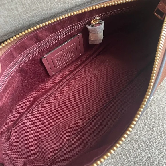 ‼️last 2‼️NWT！COACH Charlotte Shoulder Bag （CP097） With colorful shoulder strap